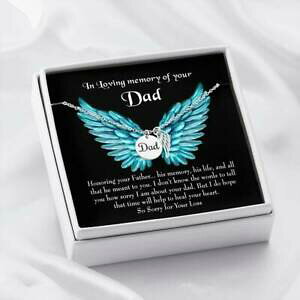 �y���������z�W���G���[�E�A�N�Z�T���[ �p�p�������N�[honoring votre papa perte dun papa sympathie cadeaux parent memoire cou