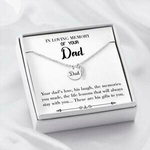 �y���������z�W���G���[�E�A�N�Z�T���[ �p�p�l�b�N���X���b�X��lifes lesson perte dun papa sympathie cadeaux parent memoire collier
