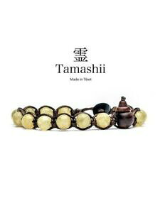 �y���������z�W���G���[�E�A�N�Z�T���[ �`�x�b�g�A�j�}���i�V�`���A�[�mtamashii bracciale tibet anima monaci buddhisti quarzo citrino bhs90021