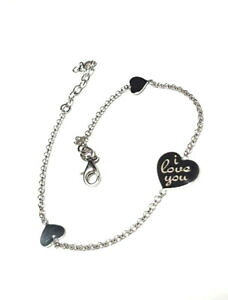 yzWG[EANZT[ ub`[hAWFgfNI[bracciale donna argento 925 modello cuore