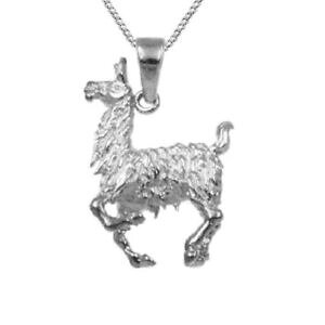 �y���������z�W���G���[�E�A�N�Z�T���[ �V���o�[�X�^�[�����O���}�\���b�h�y���_���g�u�����b�N���C�h�C�^���A�{�b�N�Xargent sterling lama 3d solide pendentif breloque,fabrique usa,18 italie box