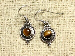 yzWG[EANZT[ Vo[COT[N^CK[ACbo210 boucles doreilles argent 925 cercles 19mm oeil de tigre