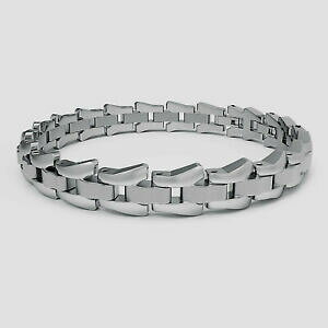yzWG[EANZT[ uU[YEFCub`NmXEIAb`CIAsAXgkI[Hbrosway, bracciale kronos uomo, in acciaio a piastre bos11 nuovo