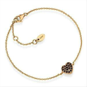 yzWG[EANZT[ AWFgTgRNI[WRi[gubJhiA[bracciale donna amen in argento 925 rosato con cuore zirconato brhrn