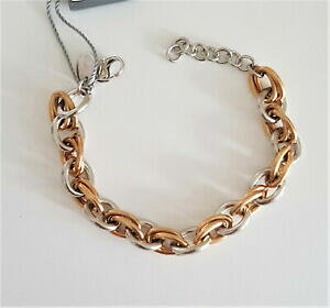 yzWG[EANZT[ u`[JeiAb`CIrR[fBR[hA[gstroili bracciale a catena acciaio bicolor lady code art 1651686