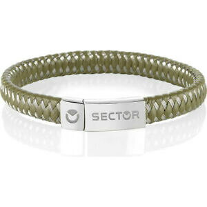 yzWG[EANZT[ ub`EIZN^[RbcBI[ljo[XCAb`CIGybLEVJ~^bracciale uomo sector collezione universe in acciaio e pelle ch