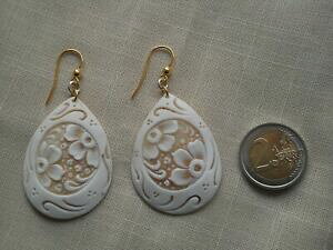 �y���������z�W���G���[�E�A�N�Z�T���[ �R�b�s�A�I���b�L�[�j�A�S�b�`���C���J�����I�T���h�j�R�R���A���Ocoppia orecchini a goccia in cammeo sardonico con arg 925 35 x 47 mm