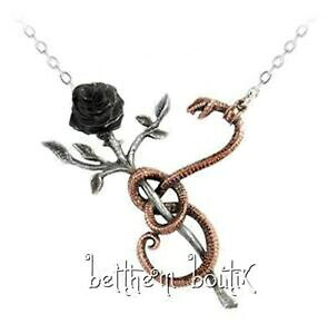 �y���������z�W���G���[�E�A�N�Z�T���[ �`�F�C���l�b�N���X���[�Y�X�l�[�N�y���_���g�S�V�b�N�C�u�o��alchemy collier chaine amp; pendentif rose amp; serpent a rose for eve gothique