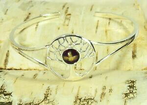 yzWG[EANZT[ uXbgnCfNEg}jAheidekraut arbre de la vie argente bracelet en travail manuel hg18e