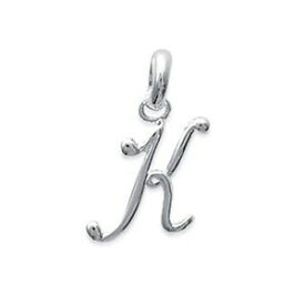 【送料無料】ジュエリー・アクセサリー シルバークラシックペンダントナインpendentif initiale lettre k classique en argent 925 neuf