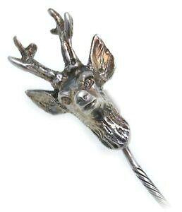 yzWG[EANZT[ Vo[z[X^CmbgWG[neBOO[gsn?ud de cravate chevreuil argent veritable 925 bijoux chasse grandel epingle