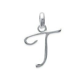 【送料無料】ジュエリー・アクセサリー シルバークラシックレタークラシックペンダントナインpendentif initiale lettre t classique en argent 925 neuf