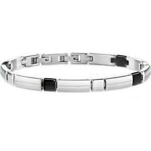 yzWG[EANZT[ ub`[gNXEI[uXbgkI[Hlbracciale morellato cross skr34 uomo bracelet nuovo acciaio nero 22 cm