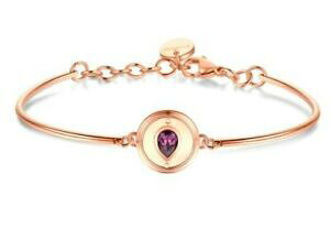 �y���������z�W���G���[�E�A�N�Z�T���[ �u���b�`�����u���X�E�F�C�`���N���A�b�`���C�I�S�b�`�����[�Y�S�[���hbracciale brosway chakra acciaio 316l bhk423 goccia rose gold