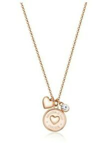 �y���������z�W���G���[�E�A�N�Z�T���[ �R���[�i�u���X�E�F�C�`���N���A�b�`���C�I�N�I�[�����[�Y�S�[���hcollana brosway chakra acciaio 316l bhkl04 cuore rose gold