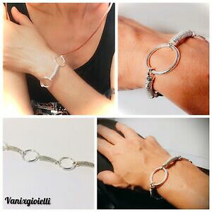 yzWG[EANZT[ ub`ub`[bgAWFg_hiBe[WJei}bVb`tBbracciale braccialetto argento 925 da donna vintage a catena massiccio filo