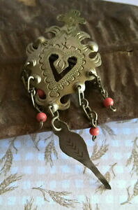 �y���������z�W���G���[�E�A�N�Z�T���[ �O�A�e�}���u���[�`ancienne rare broche fabrication artisanale guatemala