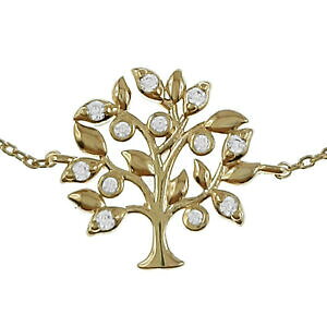 �y���������z�W���G���[�E�A�N�Z�T���[ �S�[���h���b�L�W���R�j�E�����C�t�u���X���b�g�Z���`���[�g��bracelet arbre de vie en plaque or et oxydes zirconium longueur 20 cm femme