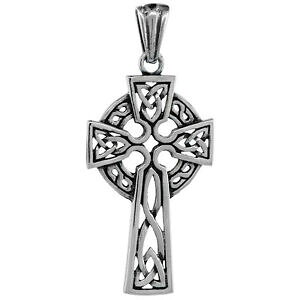 yzWG[EANZT[ Vo[X^[OPgnCNXy_gubNC^A{bNX`F[argent sterling celtique haut croix pendentif breloque,18 italien box chaine