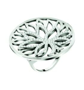 yzWG[EANZT[ Alhi[ggTbgWRjtBI[OAb`CIkI[Hanello donna morellato loto satd14 zirconi 12 14 16 18 fiore ring acciaio nuovo