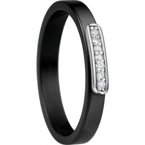 yzWG[EANZT[ Oi[A[NVtHj[ubNZ~bNXx[OObering bague pour femmes anneau interieur etroit arctic symphony ceramique noir