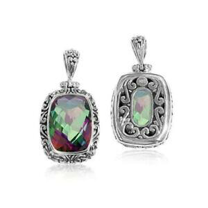 yzWG[EANZT[ Vo[y_gpendentif argent massif avec mystic quartz ap6083mt