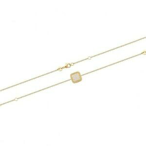 yzWG[EANZT[ WRjEbLbLuXbgbracelet en plaque or carre cisele pave en oxydes de zirconium