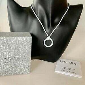 yzWG[EANZT[ zCgNX^T[NiCI[ZeBbNcollier pendentif lalique cercle cristal blanc neuf authentique