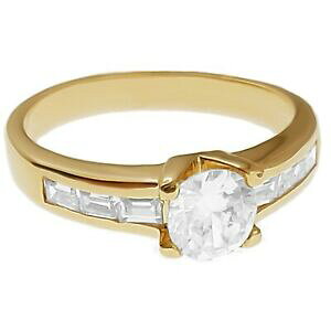 yzWG[EANZT[ v[NWRjETCYbague femme plaque or 750000 et oxydes de zirconium tailles au choix