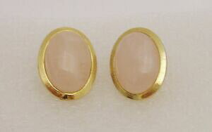 yzWG[EANZT[ COBe[WNbvNH[c[uEp`boucles doreilles clip vintage quartz et ag 925 lobe non perfores oma19