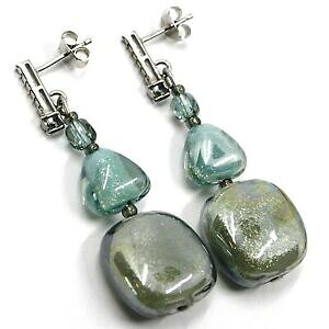 yzWG[EANZT[ AeBJ[iFlcBACOO[O[gCAOXNGAboucles doreilles antica murrina venezia, or499a12, carre triangle vert gris