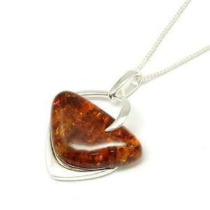 yzWG[EANZT[ IrARNVVo[X^[OgCAOAo[y_gI`F[the olivia collection argent sterling triangle ambre pendentif sur 457cm ch