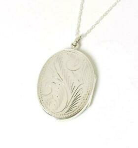 yzWG[EANZT[ IrARNVVo[X^[OI[o_I`F[the olivia collection argent sterling 38mm ovale grave medaillon a 457cm chaine