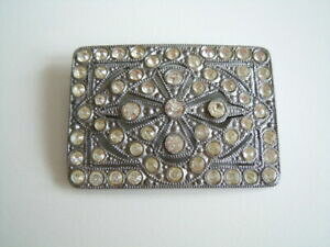 �y���������z�W���G���[�E�A�N�Z�T���[ �A�[���f�R�K�u�����c�u�����A���g�W���G���[�u���[�`�`�F�R�X���o�L�A�V���o�[�C��art deco gablonz brillants bijoux broche tchecoslovaquiesilverine 29,1 g