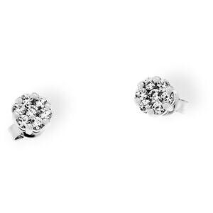 yzWG[EANZT[ WRX^[OVo[fB[XCOboucles doreilles dames en 925 sterling argent avec zircon