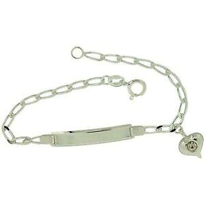 �y���������z�W���G���[�E�A�N�Z�T���[ �g�b�N�K�[���Y�V���o�[�Q�[���X�^�[�����O�n�[�g�u�����b�N�v���[�N�u���X���b�gtoc filles jeu de cz en argent sterling coeur breloque id plaque bracelet 165cm