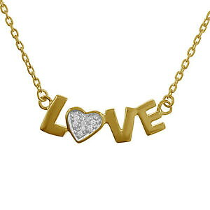 �y���������z�W���G���[�E�A�N�Z�T���[ �n�[�g�l�b�N���X���u���b�L�S�[���h�I�L�V�f�X�W���R�j�E���Z���`���[�g��collier coeur love plaque or et oxydes zirconium longueur 45 cm femme