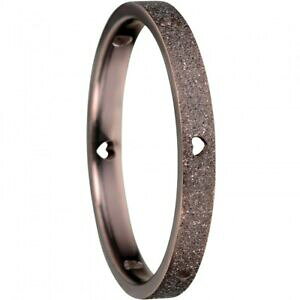 yzWG[EANZT[ x[OOXeXXeXuEVtHj[bering anneau empilement inox brillant effet c?ur braun etroit arctic symphony c