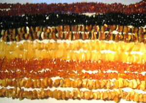 yzWG[EANZT[ AogAo[lbNXambre baltique veritable adulte collier 65cm choisissez votre color