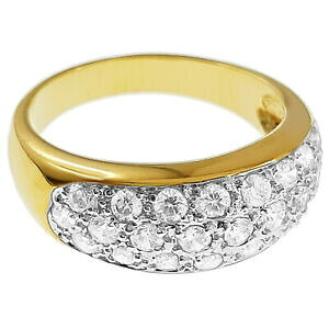 yzWG[EANZT[ o[OCv[NILVfXWRjETCYbague en plaque or 750000 et oxydes zirconium taille 66 dispo femme