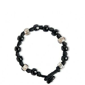 yzWG[EANZT[ Sb`FfBFglN[lIp[EIub`aua bracciale in gocce di vetro nero cuneo per uomo ai 2021