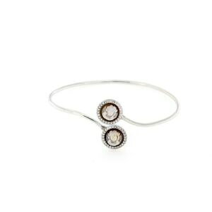 �y���������z�W���G���[�E�A�N�Z�T���[ �A���W�F���g�J�����I�T���h�j�Jbracciale contrarie in argento 925 cammeo sardonica
