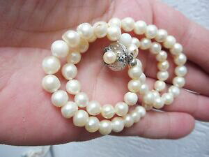 �y���������z�W���G���[�E�A�N�Z�T���[ �l�b�N���X�V���o�[�V�����[belle, vieux perles pour collier __ avec 925 argent schliese__