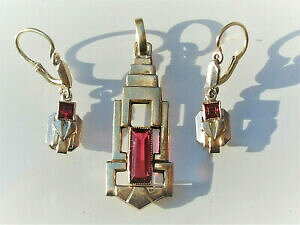 yzWG[EANZT[ {[veBbgIurW[AVGXA[fRCS[hbLyfeBtbeau petit lot de bijoux anciens art deco en plaque or bo et pendentif