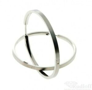 yzWG[EANZT[ {b`WG[`^CO}bgboccia bijoux titane boucles doreilles 051601 mat 30 mm