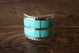 【送料無料】ジュエリー・アクセサリー ナバホシルバースターリングターコイズリングサイズジェイミージョンソンnavajo argent sterling turquoise bague, taille 7 12 jamie johnson