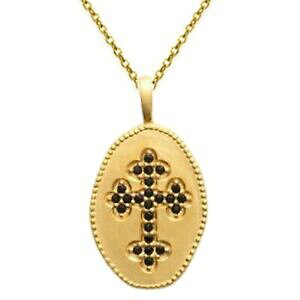 yzWG[EANZT[ RA[E[}SVbNNXS[hbLubNWRjE`CXO[collier femme croix gothique plaque or et zirconium noirs longueur au choix