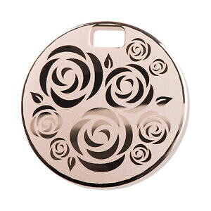 yzWG[EANZT[ GXgfUCy_gt[X`[|bhbLernstes design pendentif an350 fleur acier inoxydable poli or rouge plaque