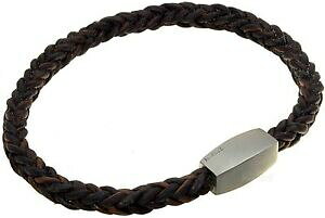�y���������z�W���G���[�E�A�N�Z�T���[ �^�C�^���u���E�����U�[�u���X���b�gbracelet en cuir braun avec fermeture magnetique titan 210815220122