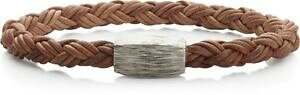 �y���������z�W���G���[�E�A�N�Z�T���[ �^�C�^���u���E�����U�[�u���X���b�gbracelet en cuir braun avec fermeture magnetique titan 210916409126s